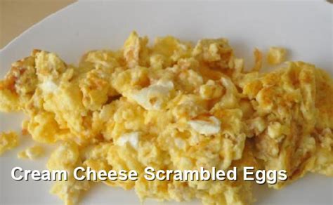 Cream Cheese Scrambled Eggs Gluten Free Recipes