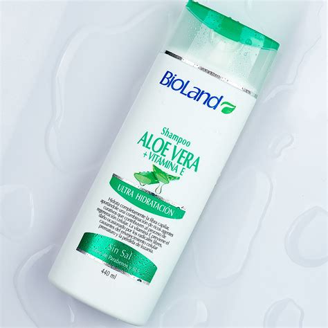 comprar shampoo bioland aloe vera vit e ulra hidratación sin sal 440 ml walmart guatemala