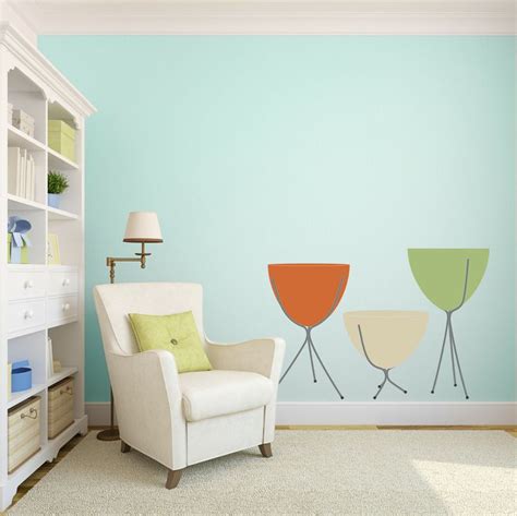 16 Best Mid Century Modern Wall Decals Images On Pinterest