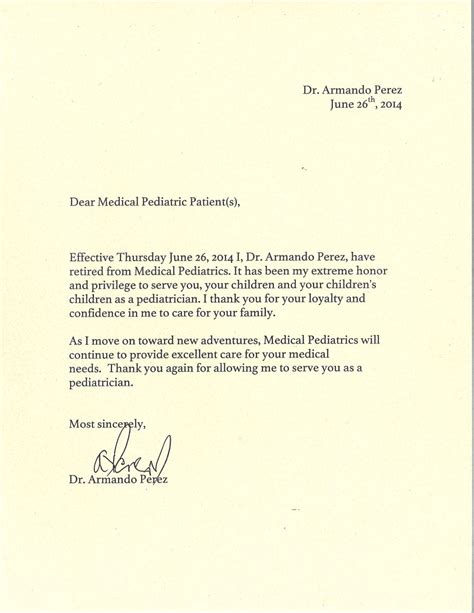 Business letter sample with example. About Us - Arlington Heights, IL - Medical Pediatrics LTD