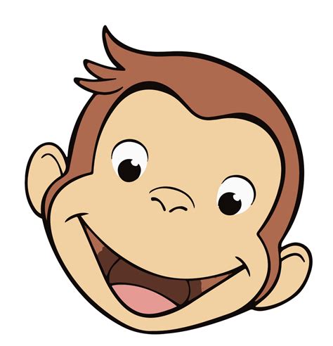 Curious George Face Transfer Sage Creek Originals