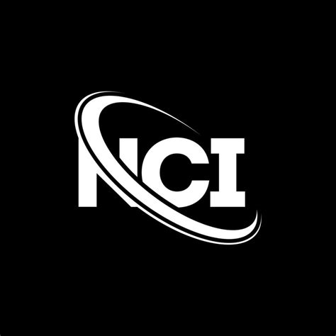 Logotipo Del Nci Carta Nci Diseño De Logotipo De Letra Nci Logotipo