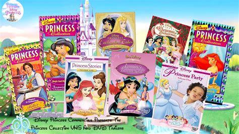 Disney Princess Commercials Presents The Princess Collection Dvd And