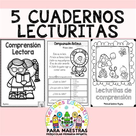 Materiales Educativos Para Maestras Cuaderno De Lectura Lectura De