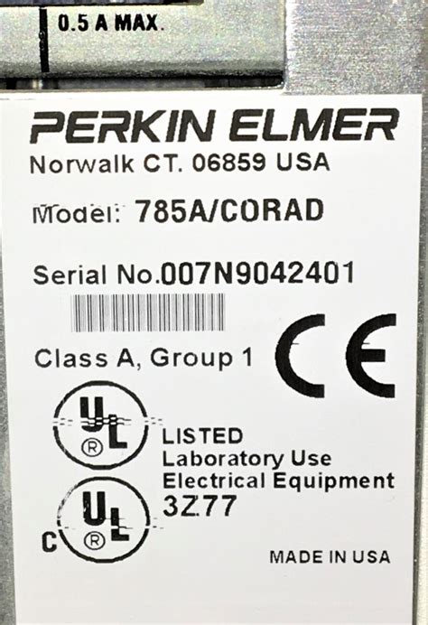 Used Perkin Elmer A Uv Visible Detector For Sale At Chemistry Rg