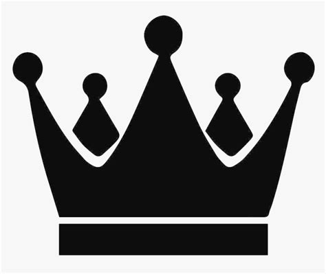 Crown King Silhouette Clipart Throughout Transparent Black King Crown