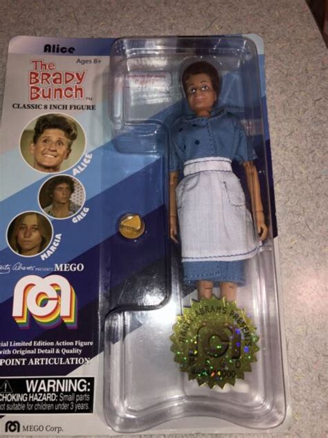 Alice Nelson Classic 8 Mego Action Figure 6104 Brady Bunch Maid