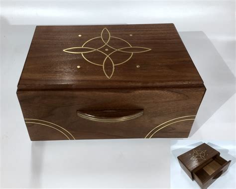 Brass Inlay Box Rwoodworking