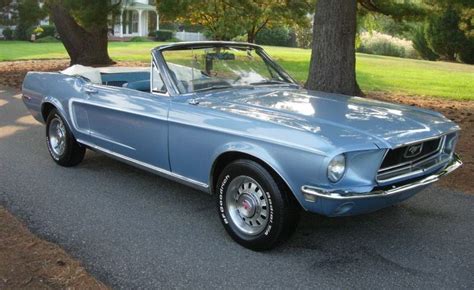 1968 Ford Mustang Brittany Blue