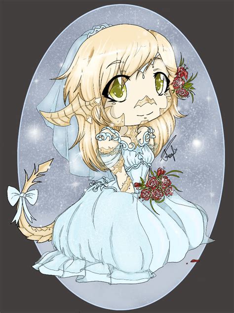 Commission Ff14 Chibi Bride By Thecookieclubx On Deviantart