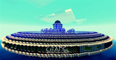 Minecraft Epic Build Citadel By Nsgeo On Deviantart