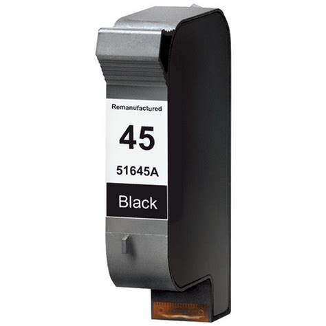 Hp 45 Black Ink Cartridge 51645a