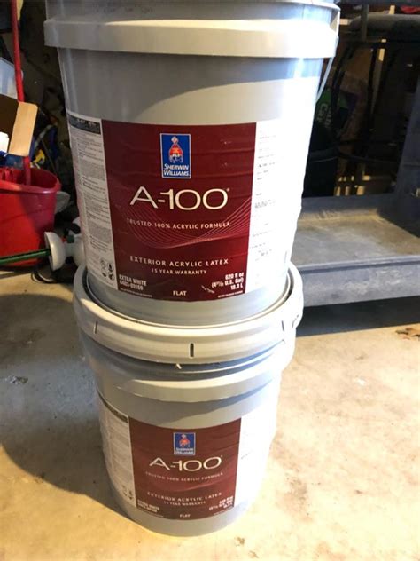 The customer service here is very poor and the return policy is heavily flawed. 10 gallons of Flat grey PAINT - Sherwin Williams for sale ...