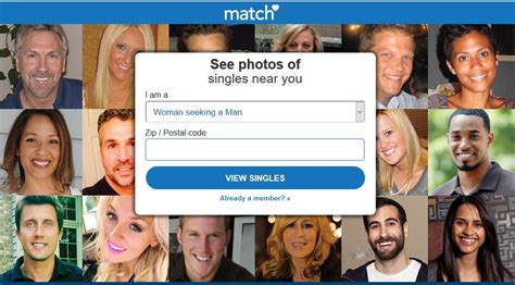 how to sign up dating account to meet single men and women