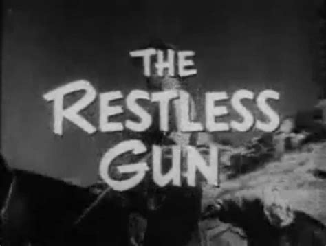 The Restless Gun Season 1 Nbc 1957 58