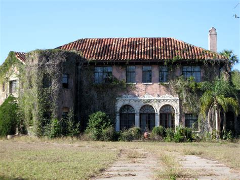 Abandon Howey Mansion In Polk County Florida Old Abandoned Houses