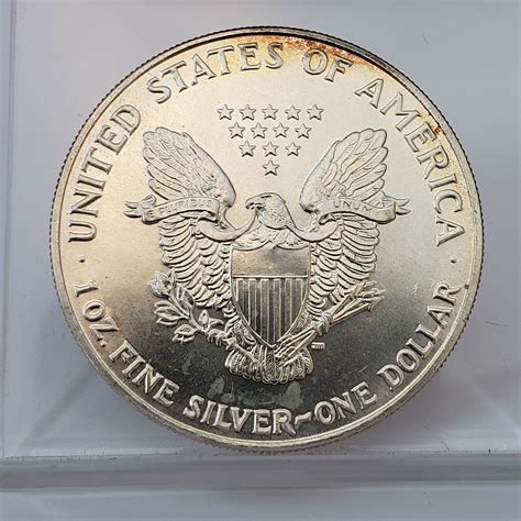 1990 American Silver Eagle 1 Oz 999 Fine Silver Coin 29at Ebay