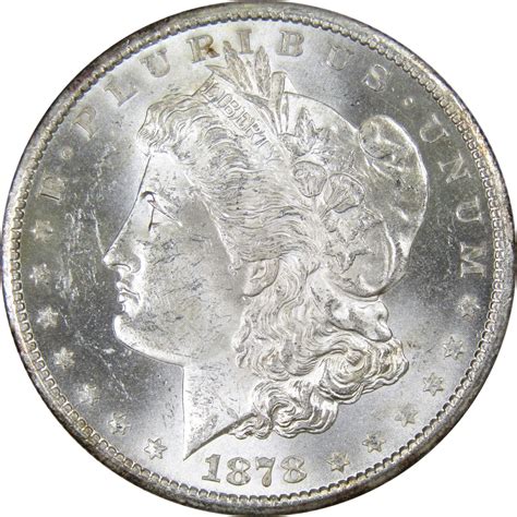 1878 Cc Morgan Dollar Bu Uncirculated Mint State 90 Silver 1 Us Coin