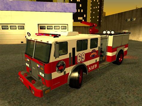 Gta San Andreas Gta 5 Fire Truck Mod A0e