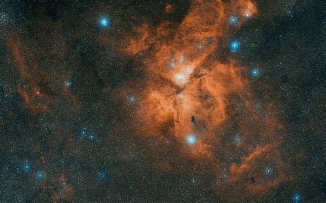 Digitized Sky Survey Image Of Eta Carinae Nebula Space Wallpaper Space