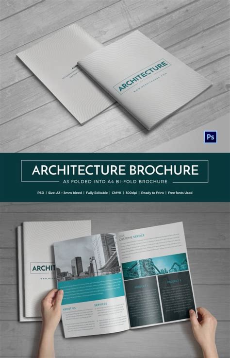 Architecture Brochure Templates Psd Free Download Printable Templates