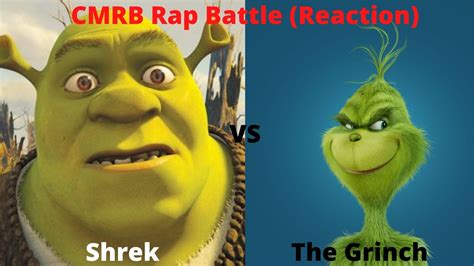 Donkey The Grinch Vs Shrek Cmrb Rap Battle Reaction Youtube