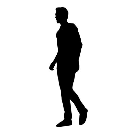 Man Silhouette PNG HD Quality | PNG Play