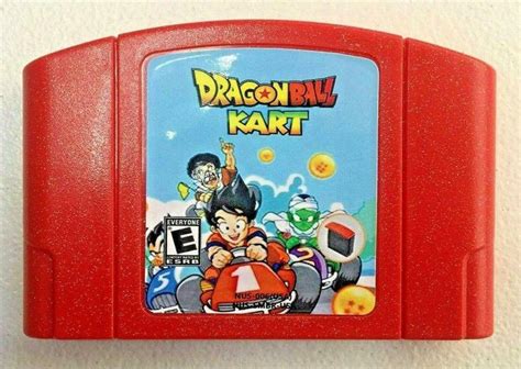 Menu, characters, circuits and even objects! Dragonball Kart N64 Hack Nintendo 64 Homebrew Mario Kart ...