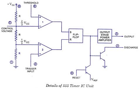 Ic 555 Internal Diagram