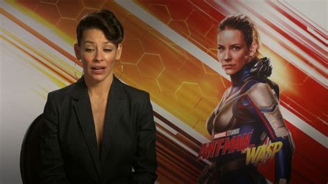 Evangeline Lilly Ant Man And The Wasp Interview Youtube