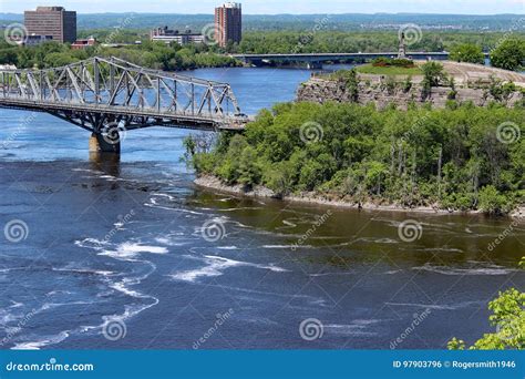 Rideau River Ottawa Stock Photo Image Of Outdoors Colorful 97903796