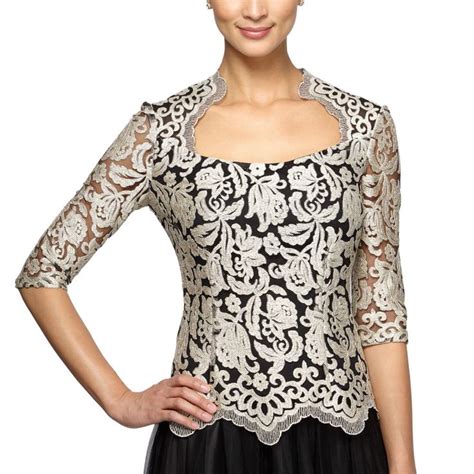 Evening Separates Welcome Alex Evenings Dressy Tops For Wedding Formal Tops For Women