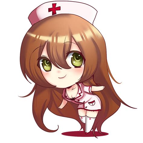 Commission Amelia In A Nurse Outfit By Kichikutie23 On Deviantart