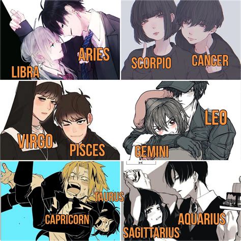 Anime Zodiac Signs What Anime You Should Watch Next Based On Your