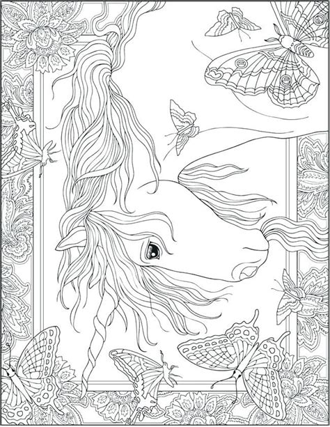 Mythical Creatures Coloring Pages For Adults Coloring For Kids