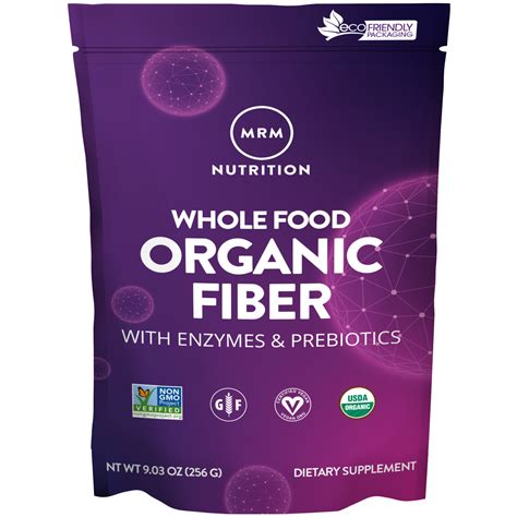 Whole Food Organic Fiber Mrm Nutrition
