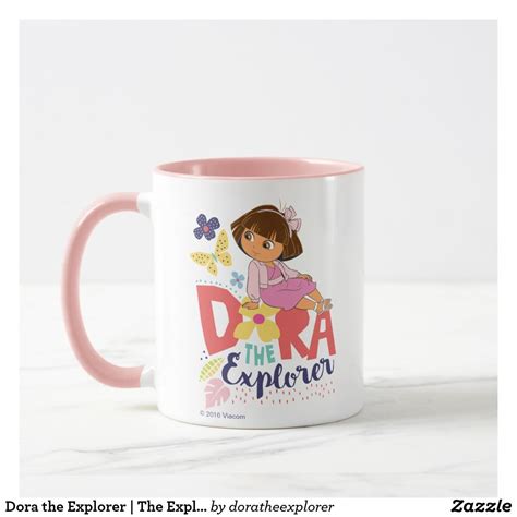 dora the explorer the explorer regalos ts producto disponible en tienda zazzle tazón