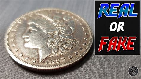 Real Or Fake 1893 S Morgan Silver Dollar Key Date Youtube