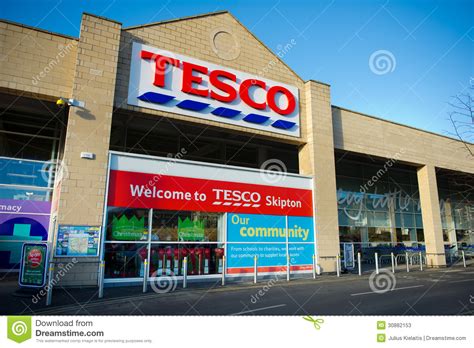 Tesco Store In Skipton Uk Editorial Stock Photo Image Of Building