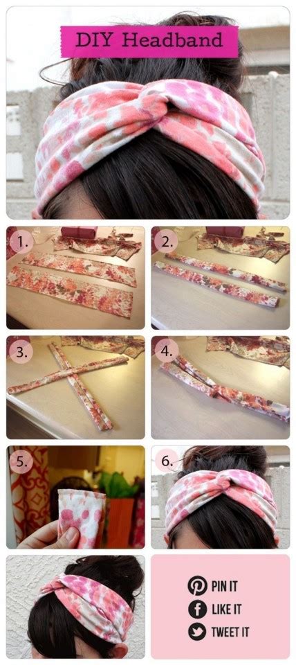 15 Cute And Easy To Make Diy Headbands