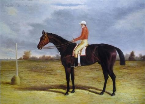 A Dark Bay Racehorse With Patrick Connolly Up John Frederick Herring