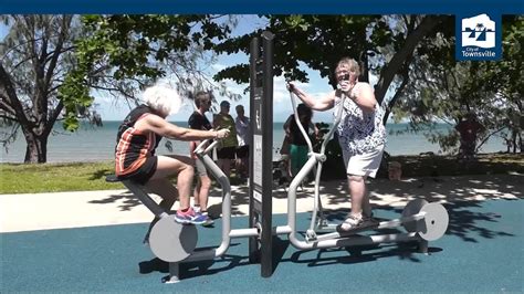 First Fitness Trail For Seniors Youtube