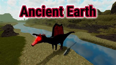 Blood Spinosaurus And Coelacanth Roblox Ancient Earth Youtube