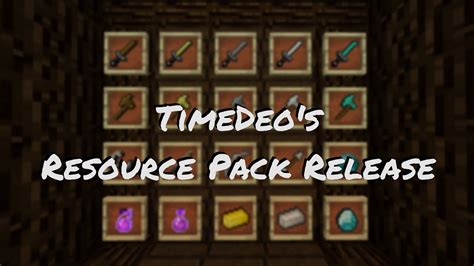 Minecraft Timedeos Pvp Texture Pack Tanıtım Youtube