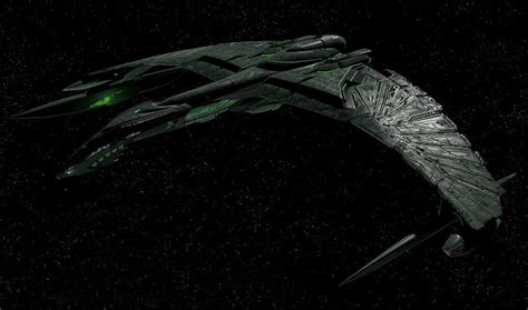 Valdore Screen Romulan Valdore Class Warbird Sleek Ship