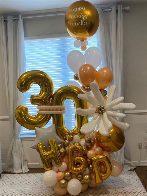 30th Birthday Balloons Party Planner Planner Ideas Number Balloons