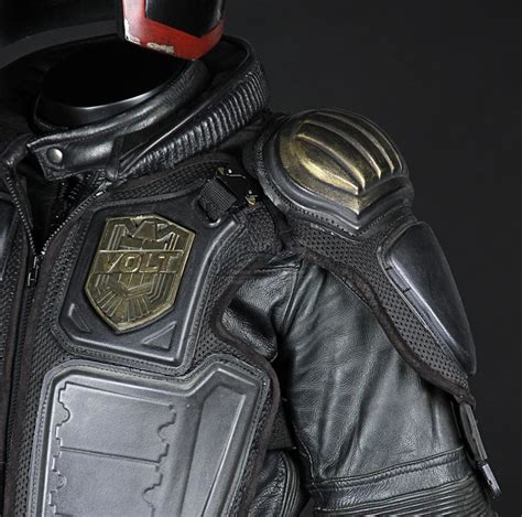 Dredd 2012 Judge Volts Daniel Hadebe Complete Costume And Belt