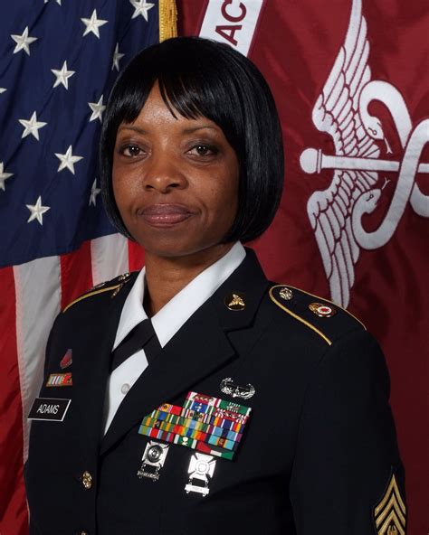 Csm Sheila Adams Mcdonald Army Health Center Command Sergeant Major