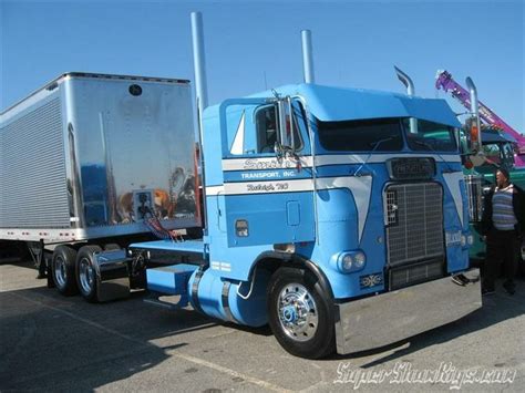 Cool Cabover Custom Big Rigs Trucks Trucking Life