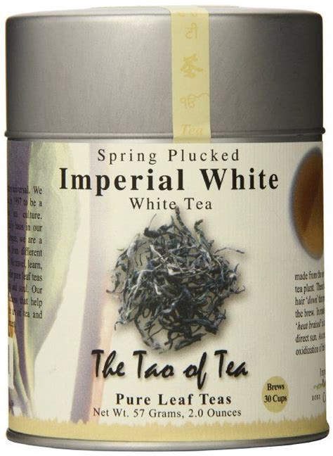 The Tao Of Tea Imperial White Tea Loose Leaf 15 Ounce Tins White